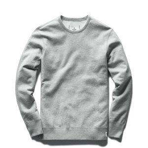 Reigning Champ MIDWEIGHT TERRY CREWNECK, Men's Medium, Gray